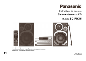 Manual Panasonic SC-PMX5EG Stereo set