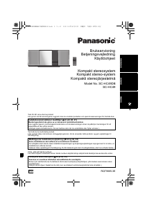 Käyttöohje Panasonic SC-HC49DBEG Stereosetti