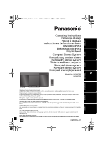 Handleiding Panasonic SC-HC18EC Stereoset