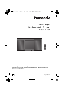 Mode d’emploi Panasonic SC-HC28EF Stéréo