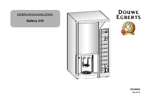 Handleiding Douwe Egberts Gallery 310 Koffiezetapparaat