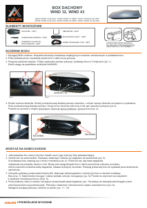 Instrukcja Aguri Wind 32 Box dachowy