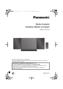 Mode d’emploi Panasonic SC-HC38EF Stéréo
