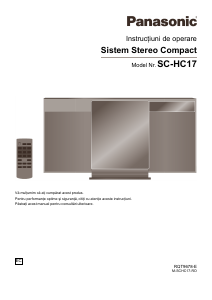 Manual Panasonic SC-HC17EC Stereo set