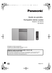 Priručnik Panasonic SC-HC410 Stereo komplet