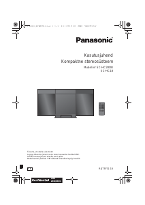 Kasutusjuhend Panasonic SC-HC18 Stereokomplekt