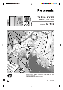 Handleiding Panasonic SC-PM10PC Stereoset
