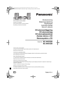 Instrukcja Panasonic SC-AKX320E Zestaw stereo