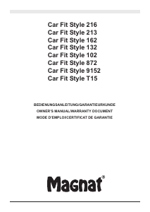 Руководство Magnat Car Fit Style 132 Автомобильный динамик
