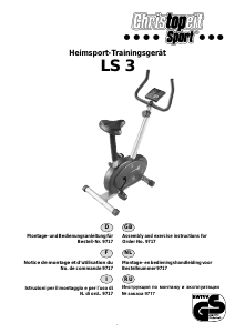 Руководство Christopeit LS 3 Велотренажер