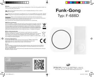 Manual de uso REV 82350103 Timbre