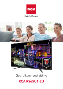 Handleiding RCA RS65U1-EU LED televisie