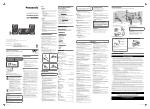 Manual Panasonic SC-AKX200 Stereo-set