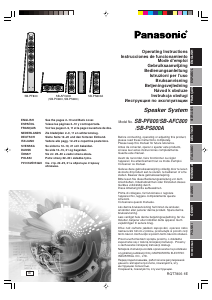 Manuale Panasonic SB-AFC800 Altoparlante