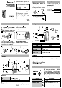 Handleiding Panasonic RN-505 Audiorecorder