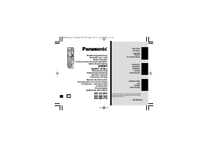 Bedienungsanleitung Panasonic RR-QR170 Diktiergerät