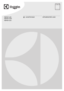 Manuale Electrolux-Rex RFS6511LOK Lavastoviglie