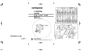 Bruksanvisning Hitachi CJ 60 Sticksåg