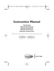 Manuale dServe DSRV 1005C Tablet