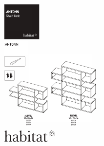 Instrukcja Habitat Antonn Regał