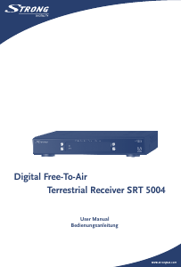 Bedienungsanleitung Strong SRT 5004 Digital-receiver