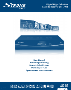 Handleiding Strong SRT 7002 Digitale ontvanger