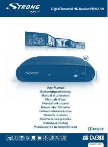 Bedienungsanleitung Strong Prima VII Digital-receiver