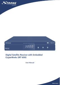Manual Strong SRT 6502 Digital Receiver