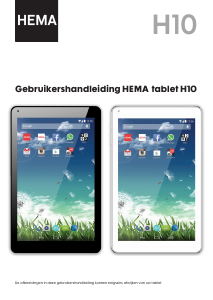 Handleiding Hema H10 Tablet