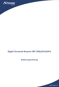 Bedienungsanleitung Strong SRT 5010 Digital-receiver