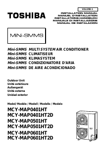 Bruksanvisning Toshiba MCY-MAP0601HT2D Luftkonditionering