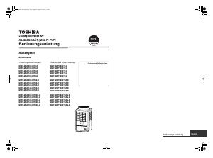 Bedienungsanleitung Toshiba MMY-MAP1404T8ZG-E Klimagerät