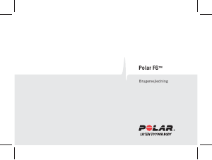 Bruksanvisning Polar F6 Sportklocka