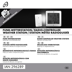 Mode d’emploi Auriol IAN 296289 Station météo