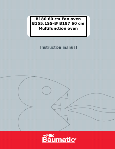 Handleiding Baumatic B155.1SS-B Oven