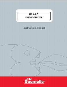 Bruksanvisning Baumatic BF337 Kyl-frys