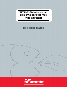 Bruksanvisning Baumatic TITAN2 Kyl-frys