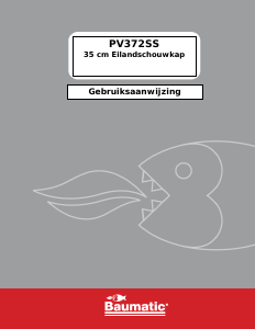 Handleiding Baumatic PV372SS Afzuigkap