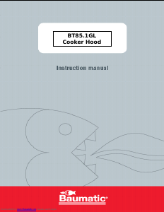 Handleiding Baumatic BT85.1GL Afzuigkap