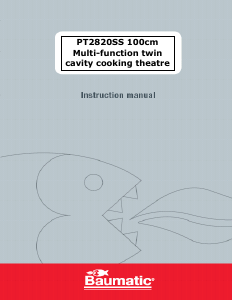 Bruksanvisning Baumatic PT2820SS Spis