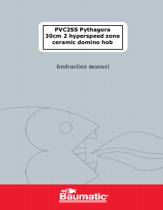 Handleiding Baumatic PVC2SS Kookplaat