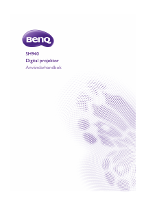 Bruksanvisning BenQ SH940 Projektor