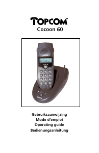 Handleiding Topcom Cocoon 60 Draadloze telefoon