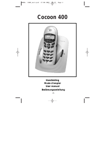 Bruksanvisning Topcom Cocoon 400 Trådlös telefon