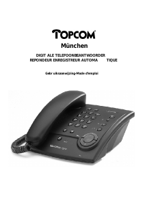 Handleiding Topcom München Antwoordapparaat