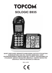 Instrukcja Topcom Sologic B935 Telefon