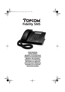 Instrukcja Topcom Fidelity SMS Telefon