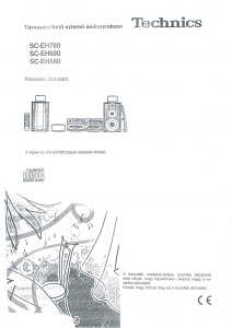 Használati útmutató Technics SC-EH780 Házimozi-rendszer