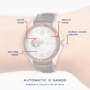 Bruksanvisning Spinnaker SP-5034-03 Sorrento Armbandsur