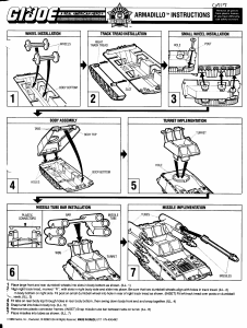 Handleiding Hasbro GI Joe Armadillo